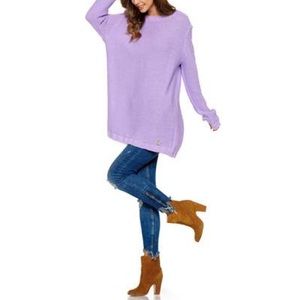 JohnPaulRichard Lavender Sweater